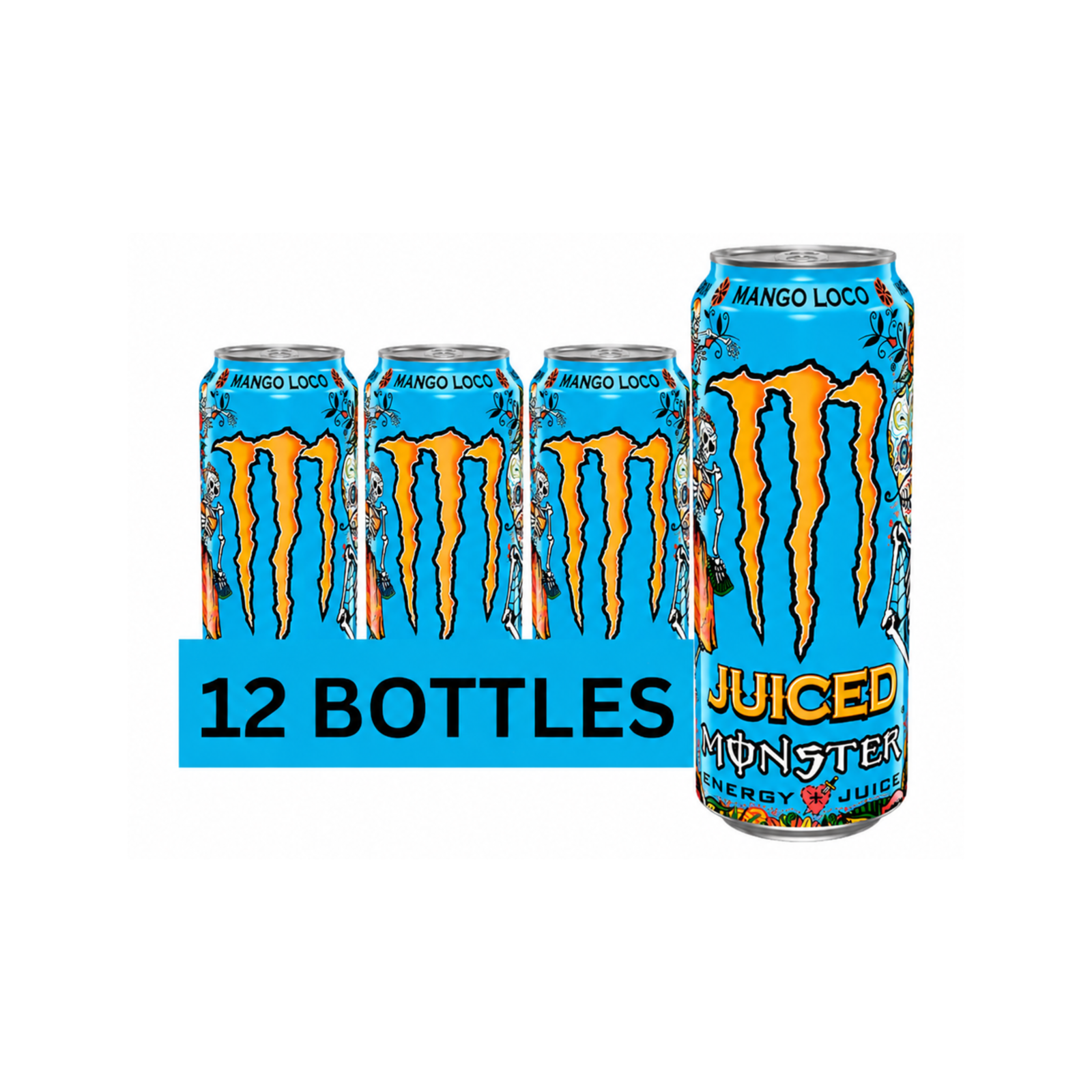 JUICED MONSTER MANGO LOCO 500ml x 12