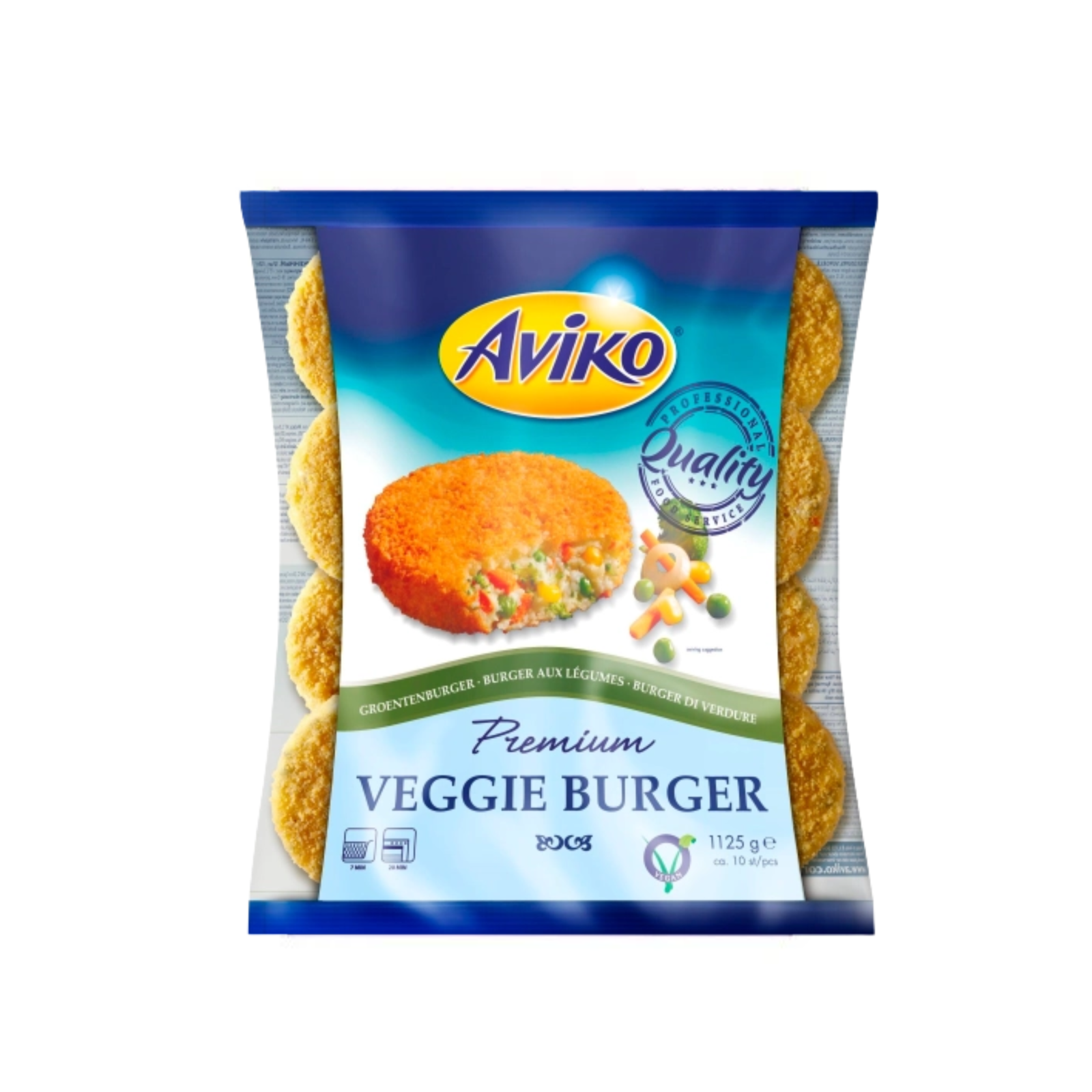 AVIKO VEG PATTY 3 x 1125g
