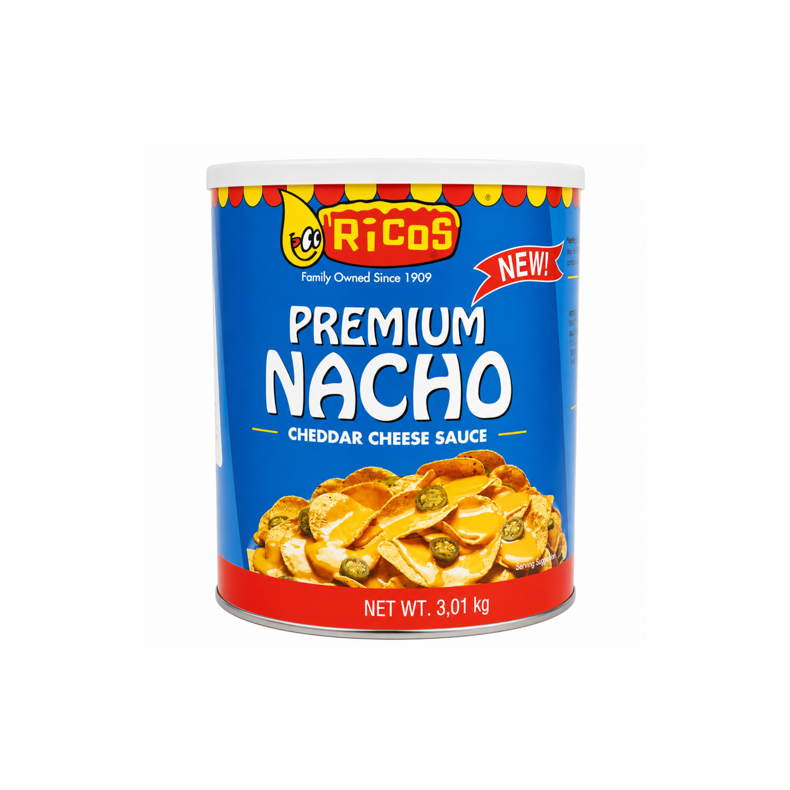 RICOS NACHO CHEDDAR CHEESE SAUCE 3L
