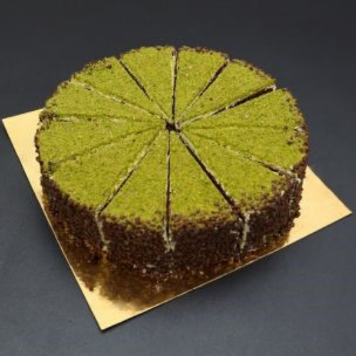Letscake Pistachio Dream Cake (12 Pre-Portions) 1x1.68Kg