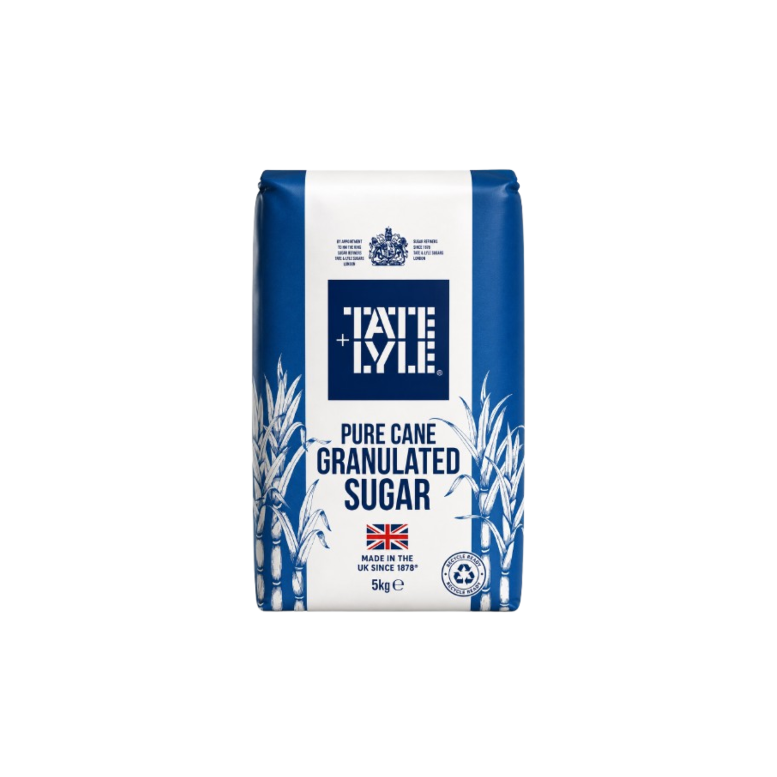 TATE LYLE PURE CANE GRANULATED SUGAR 1x5kg