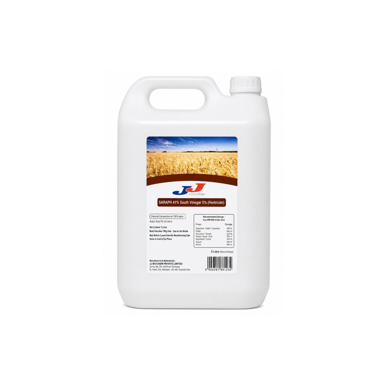 WHITE VINEGAR 1 x 5L