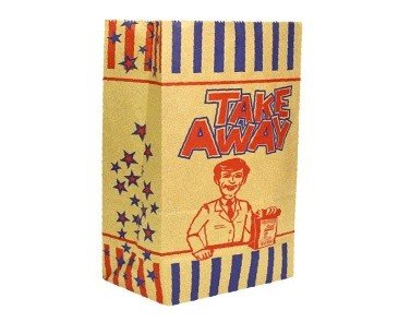R4 FRIES BAG SMALL x 250