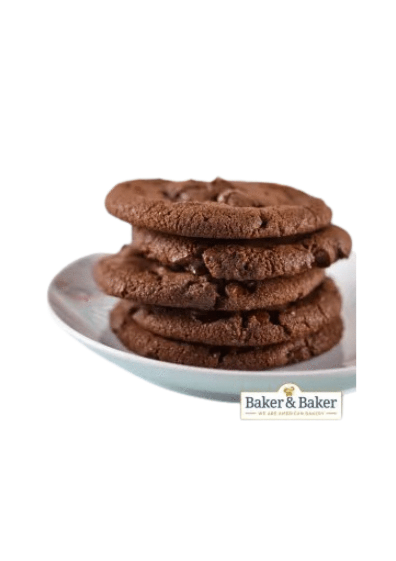 BAKER & BAKER DOUBLE CHOCOLATE COOKIE DOUGH 90 x 50g