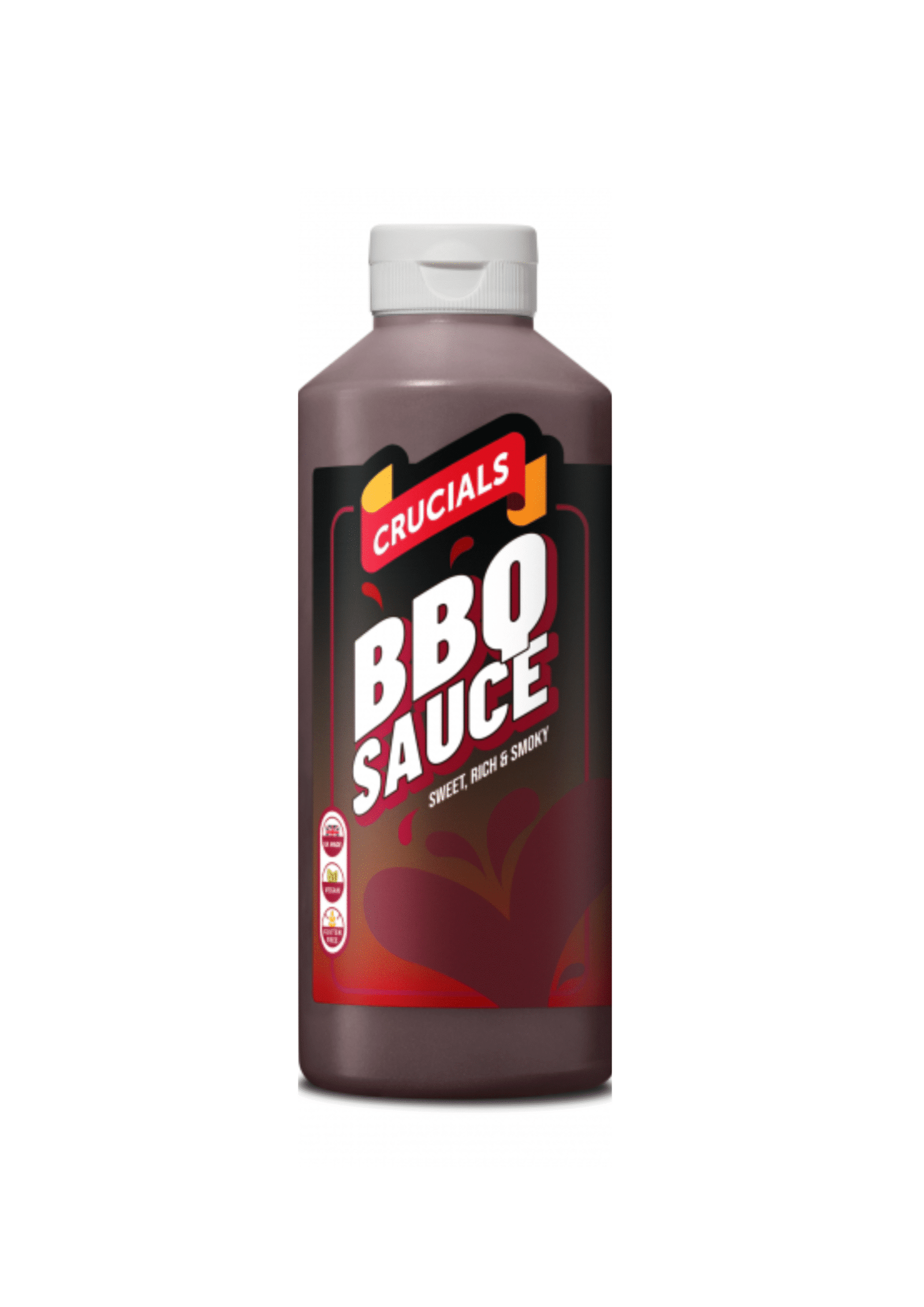 CRUCIAL BBQ SAUCE BOTTLE x 1L