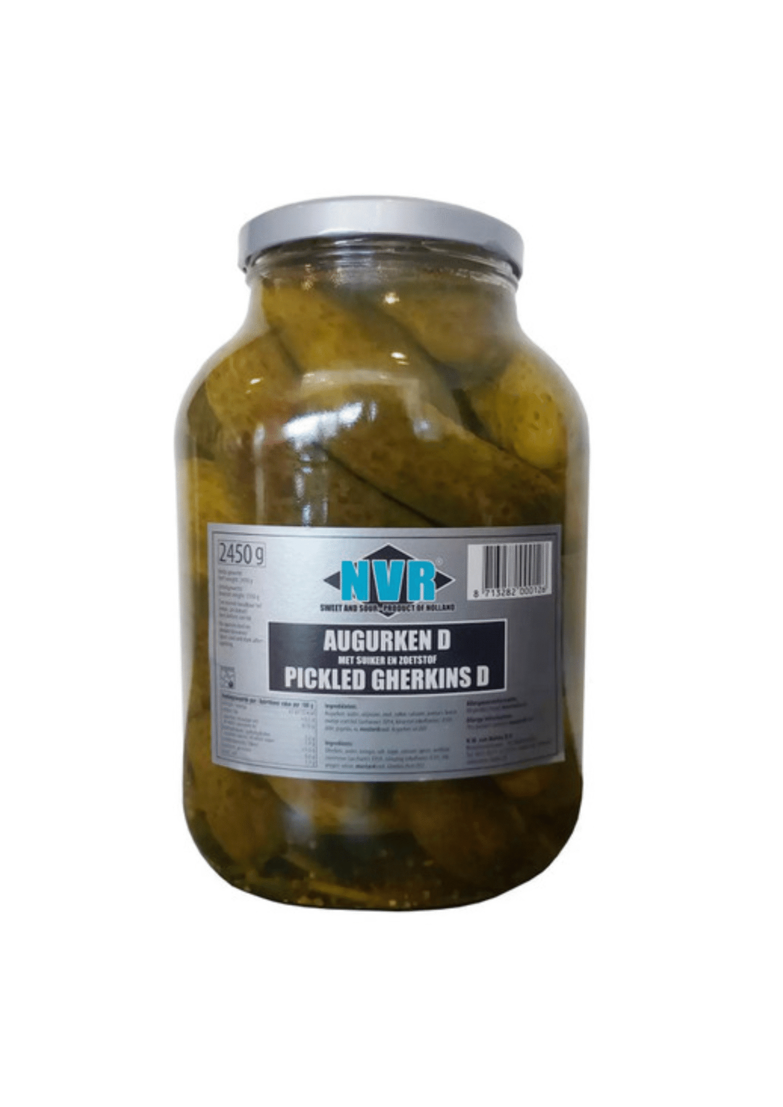 NVR PICKLED GHERKINS D 1 x 2450g