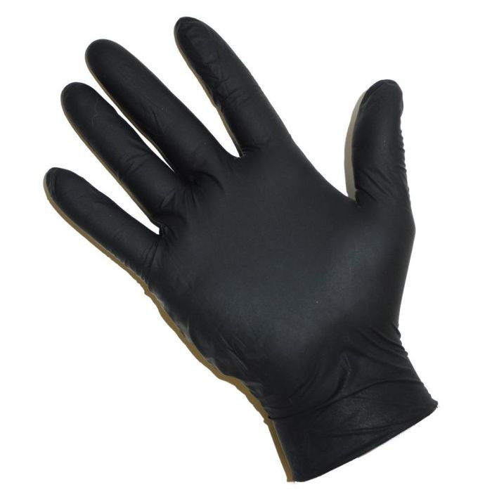 BLACK GLOVES x 100