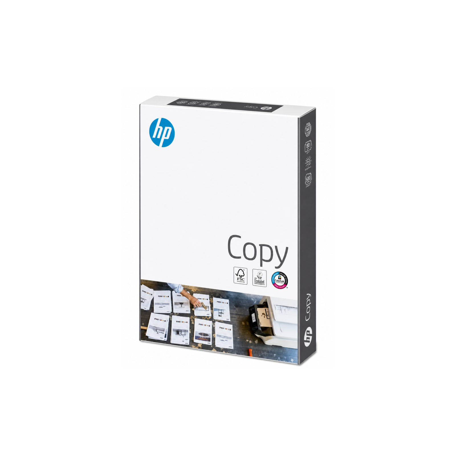 HP A4 OFFICE PRINTER PAPER 80GSM - WHITE x 500