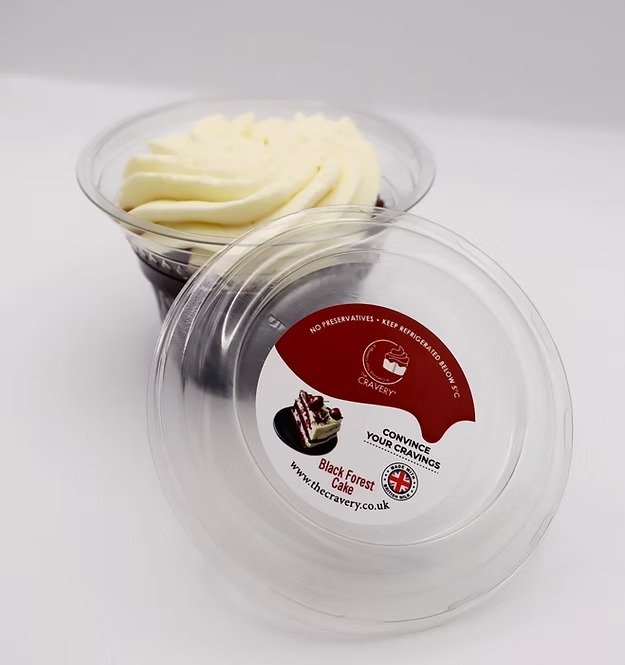 CRAVERY BLACK FOREST CAKE POTS