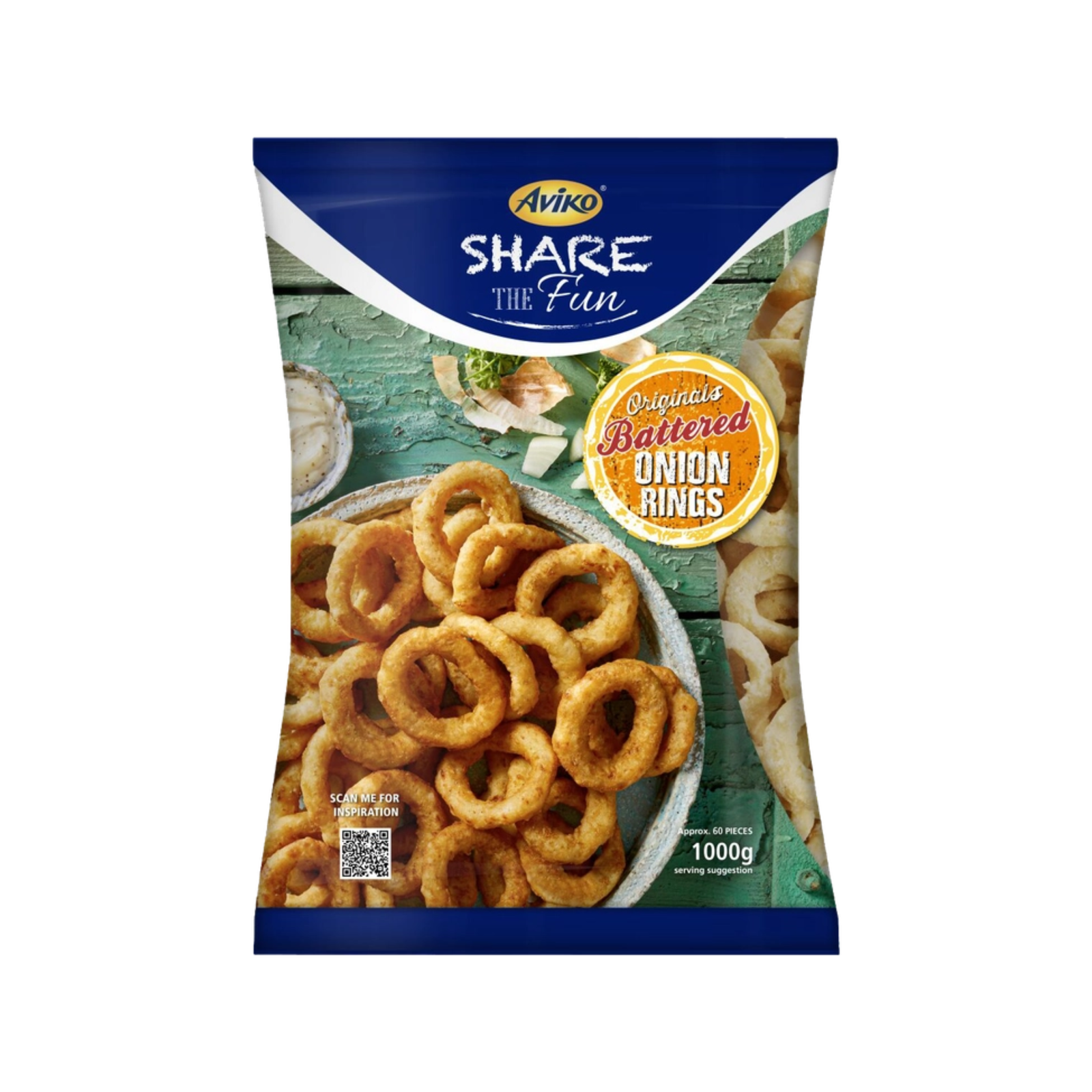 AVIKO BATTERED ONION RINGS (6X1KG)