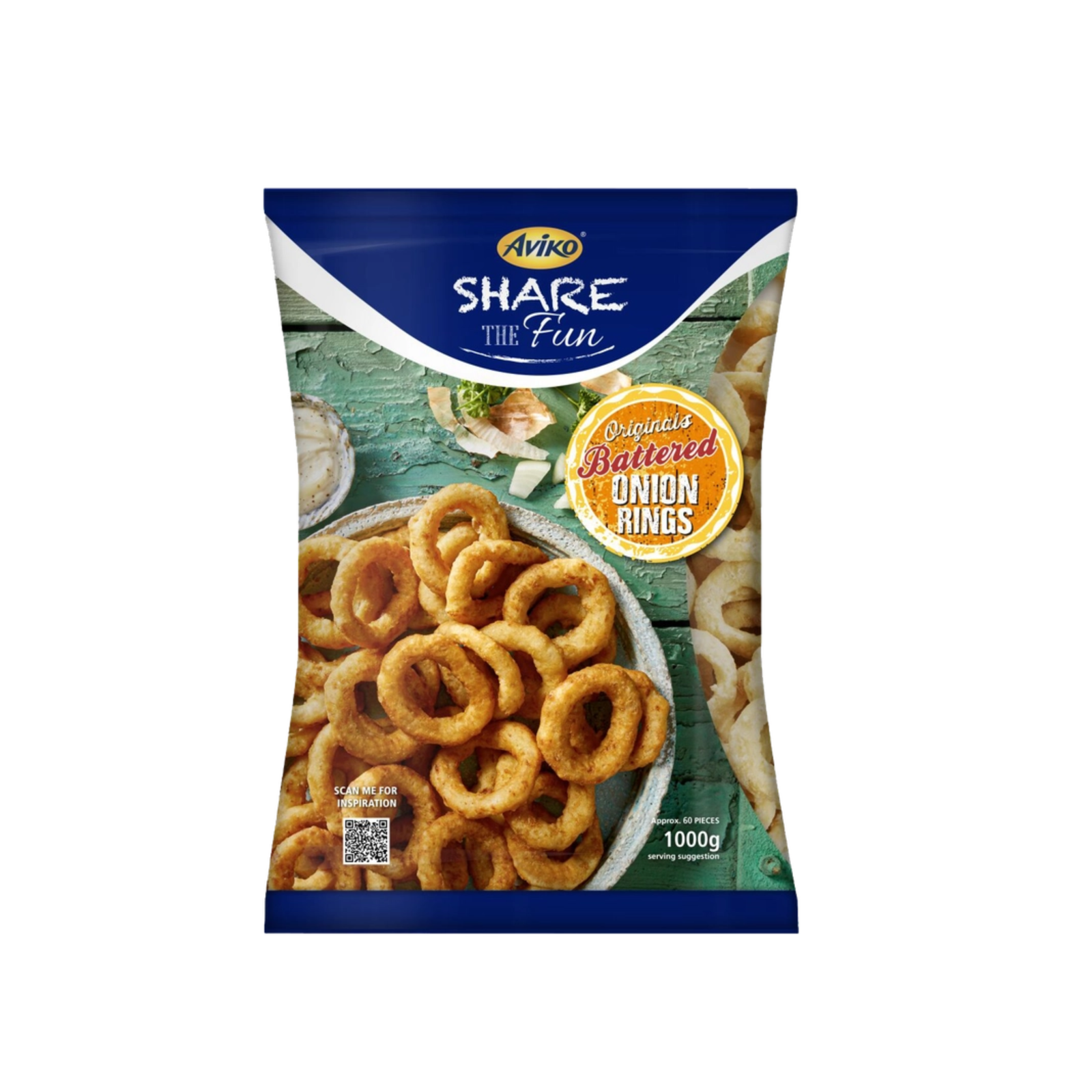 AVIKO BATTERED ONION RINGS (6X1KG)
