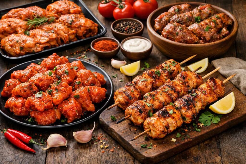 Halal Marinated Chicken Tikka Wholesale Supplier in Birmingham UK