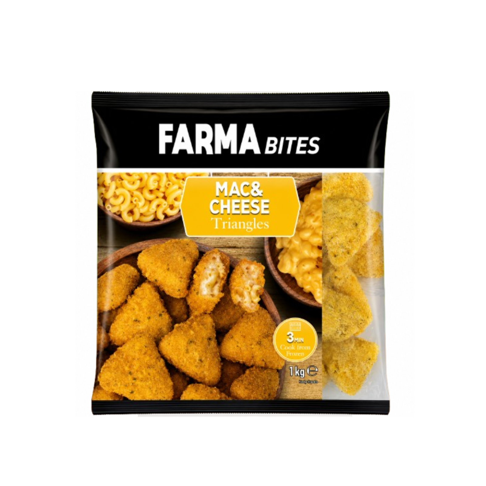 MAC 'N' CHEESE BITES  5X1KG