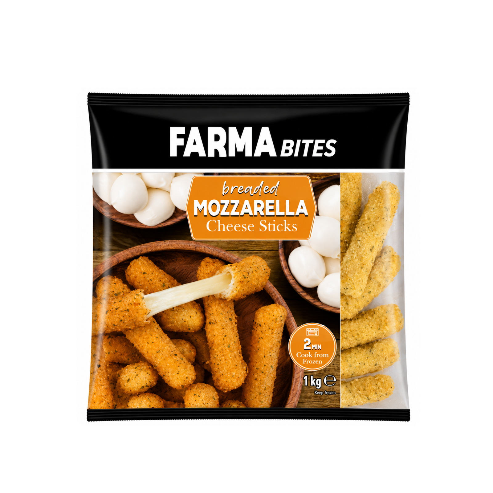 MOZZARELLA CHEESE STICK 1X5KG