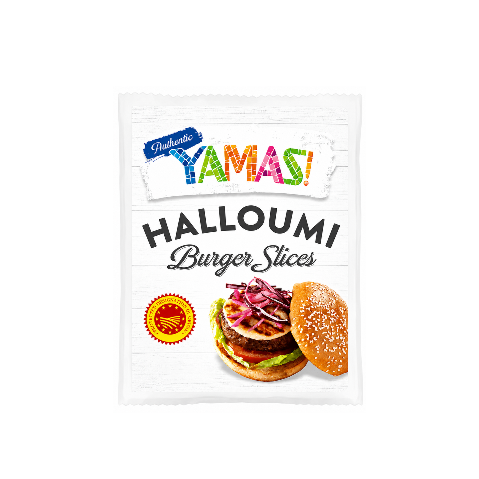 HALLOUMI BURGER CHEESE SLICE 8X 200G