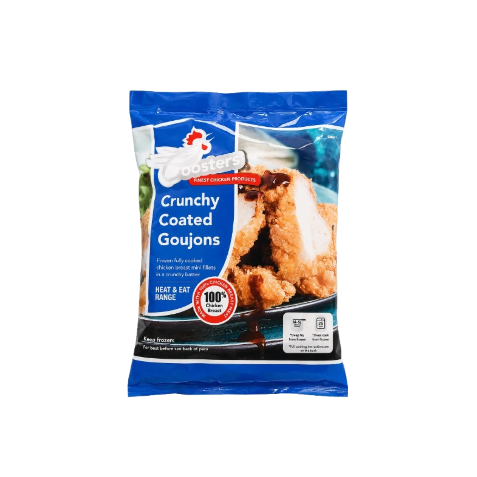 Coosters crunchy chicken goujons for restaurants and takeaways