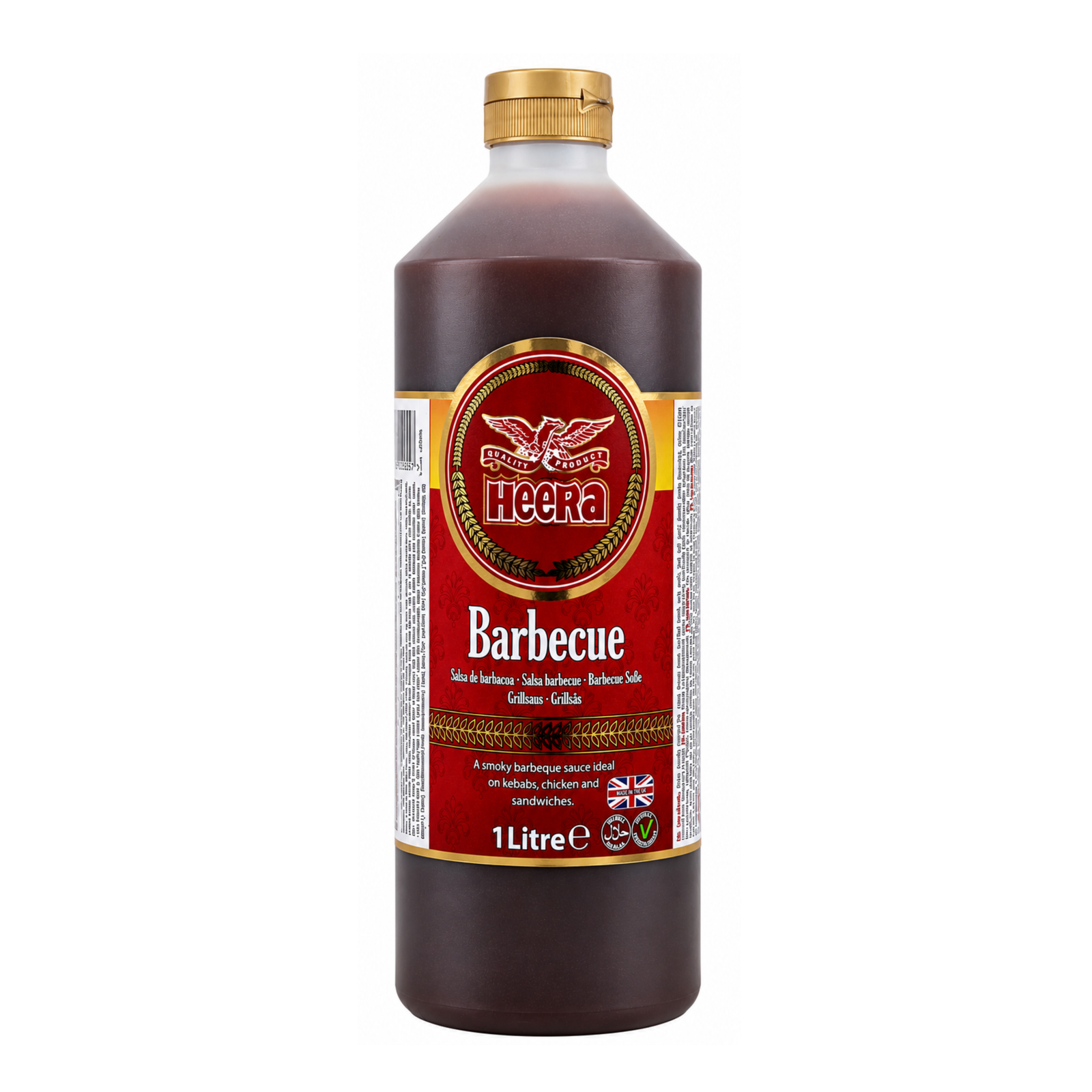 HEERA BBQ SAUCE 1LTR