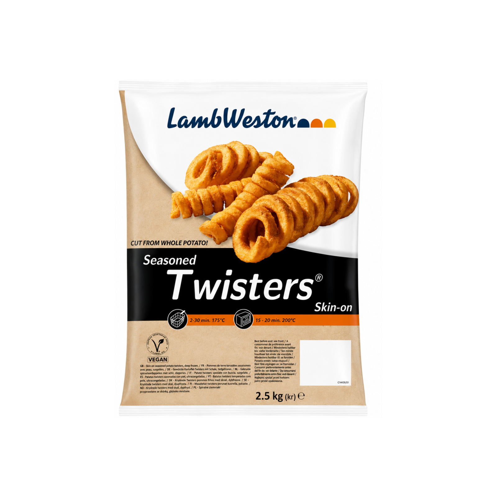 LAMB WESTON TWISTERS (CURLY)SEASONED