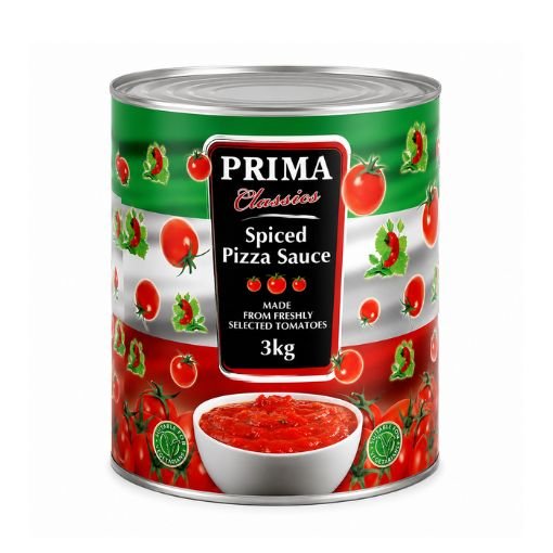 PRIMA SPICED PIZZA SAUCE 3KGX6