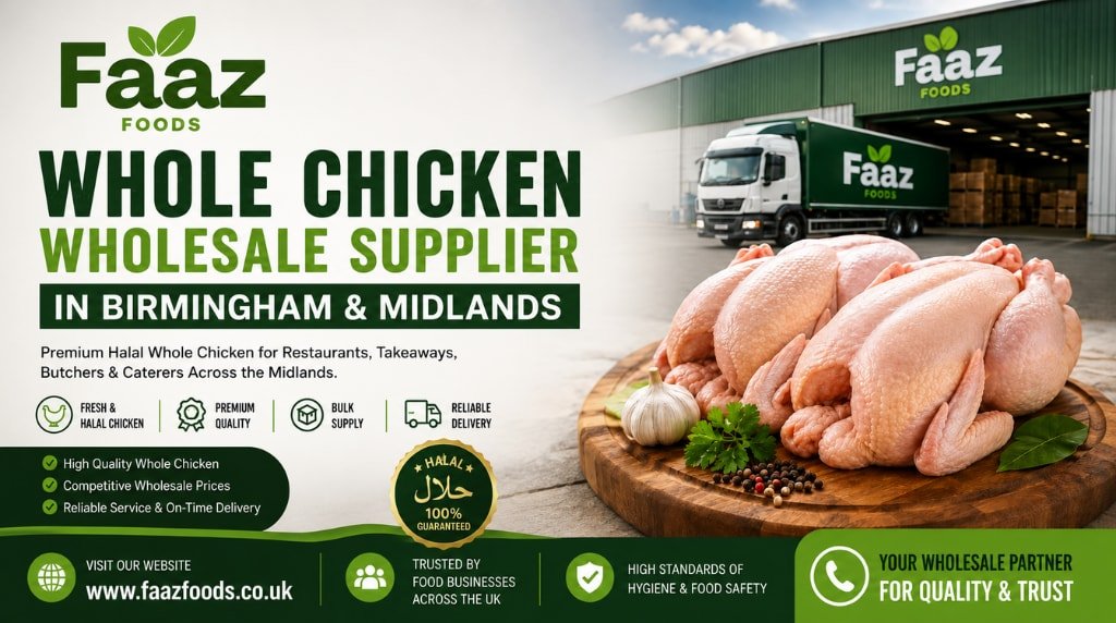 Whole chicken wholesale supplier in Birmingham and Midlands