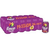 Rubicon sparkling passion fruit 330ml wholesale