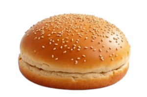 Golden sesame burger bun for restaurants, takeaways and burger shops