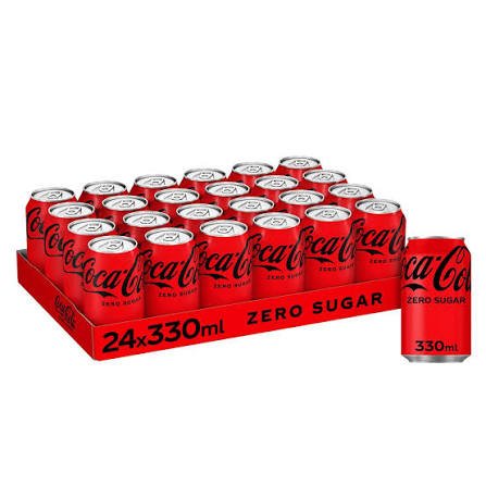 COKE ZERO CAN 330MLX24(GB)