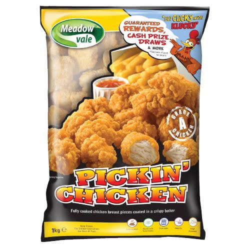 Meadow Vale Pickin’ Chicken 1kg wholesale
