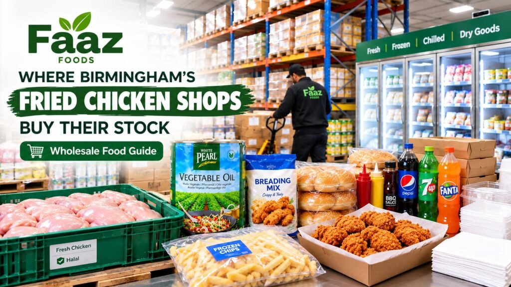 Wholesale food supplier in Birmingham supplying chicken and takeaway food products