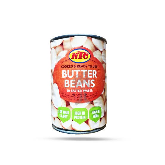 KTC BUTTER BEANS 12X400G